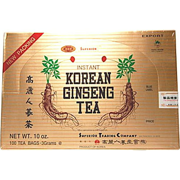 Pack of 6 1.13-Ounce Ginseng Dynasty Tea 